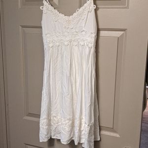 Altered state white sun dress